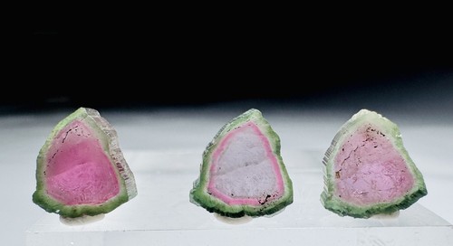 Mesmerizing tourmaline slice - mesmerizing,