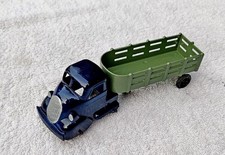 Vintage 1950’s Louis Marx articulated Lumar truck and trailer - repainted