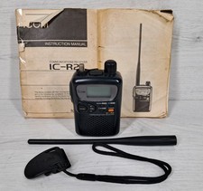 Icom IC-R2 Communications Receiver - Handheld - Instructions and belt clip - VGC