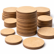 Round MDF Bases for Miniatures