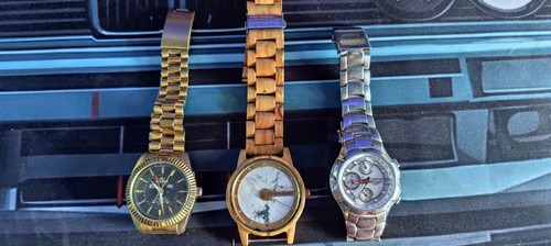 Job lot of 3 watches - lot,