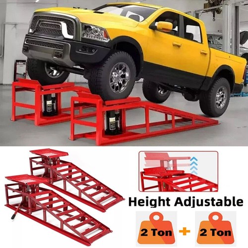 Hydraulic car ramp - hydraulic,