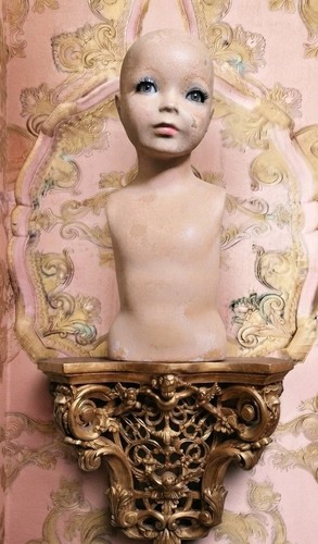 Antique vintage glass eyed - antique,
