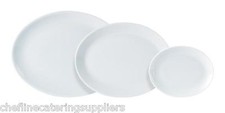 6x Oval Plates 11"/28cm  Food