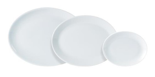 Oval plates 21cm - 8.25", /21cm