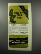 1968 Leupold Model 3 Mount and