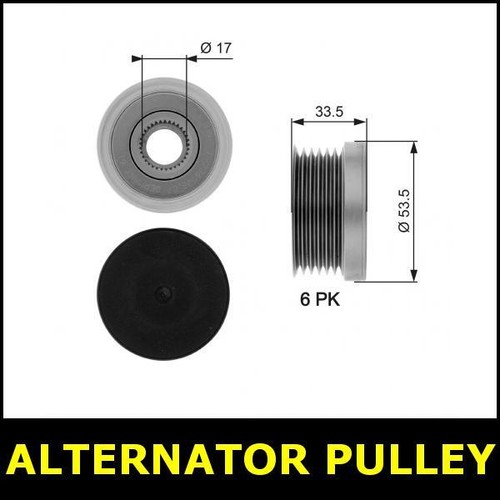 Alternator pulley fits bmw - pulley,