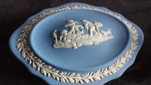 Wedgwood blue jasper - , ware