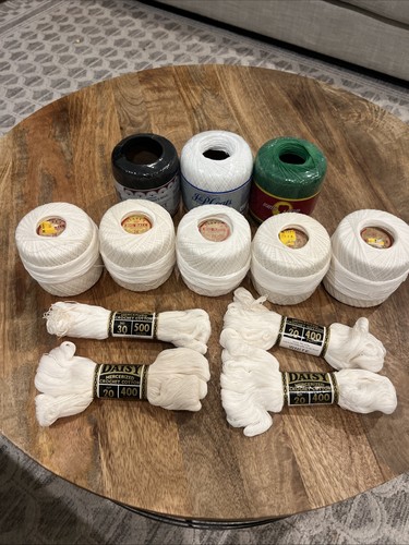 Vintage crochet thread - vintage,