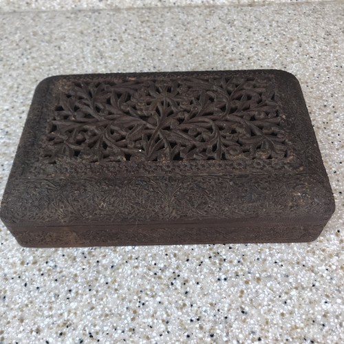 Vintage intricately carved - intricately,