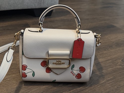 Coach purse morgan top - morgan, handle