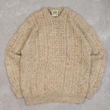 Vintage 90s Patterned Aran