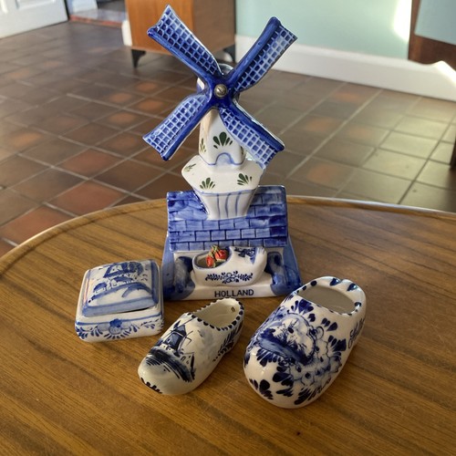 Delft blue windmill - delft,