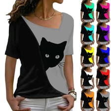 UK Womens Loose Short Sleeve