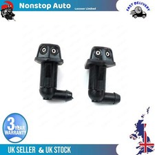 2X Front Windscreen Washer