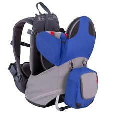phil&teds Parade Child Carrier Frame Backpack, Blue/Grey Lightly Used