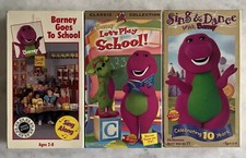 Barney 90’s VHS Lot: Barney