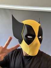 Deadpool Helmet Mask 3d