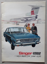Singer Vogue Saloon Brochure