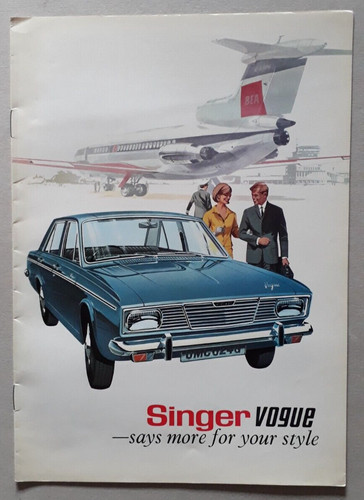 Singer vogue saloon brochure - singer,