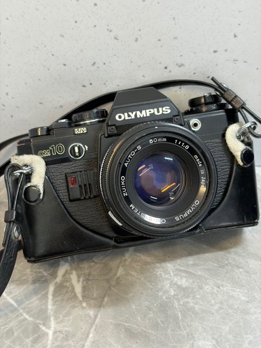 Olympus 35mm slr film - olympus, om-10