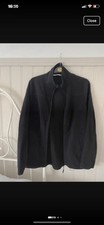 Ladies brand new black zip up