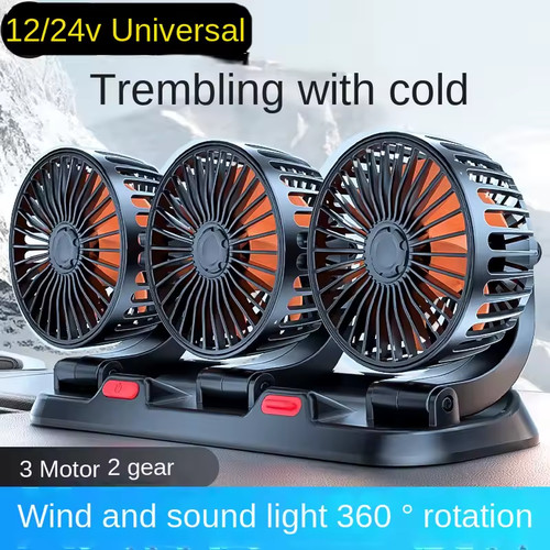 Portable vehicle fan 360 - vehicle,