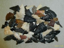 75 Utah Nevada Bird Point Arrowheads, Indian Artifacts *FREE SHIPPING* UN1