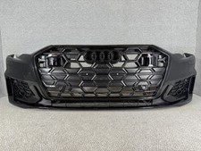 2022 - 2025 AUDI A6 S LINE S6 C8 FACELIFT COMPLETE FRONT BUMPER + GRILLS  (#363)