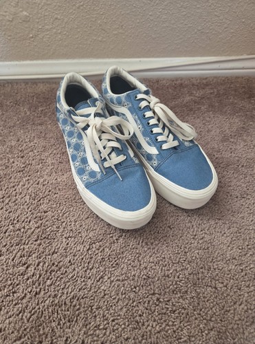Vans old skool platform - platform, blue