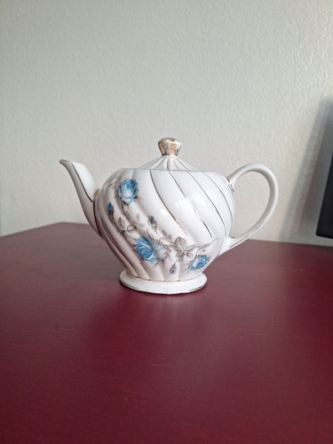Sadler small teapot - small, blue