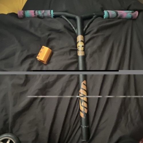 Stunt push scooter bar - stunt, t-bar
