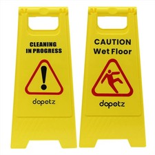 Caution Wet Floor Sign A Frame