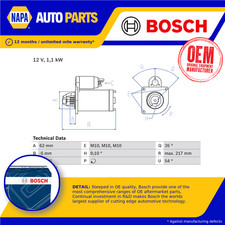 Starter Motor fits CITROEN BX