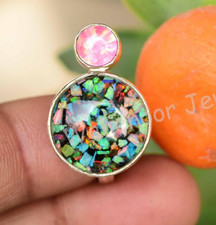925 Sterling Silver Ring Fire