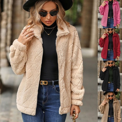 Ladies fleece fur - ladies, cardigans