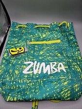 Zumba Scribble Knapsack  Green
