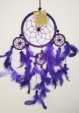 PURPLE DREAM CATCHER BEAUTIFUL