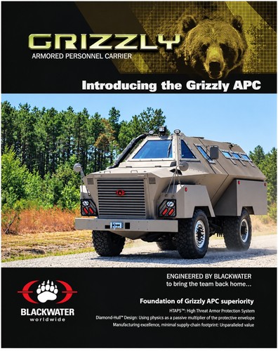 Blackwater grizzly armored - blackwater,