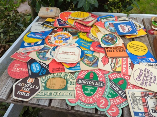 Vintage beer mats - mats, coasters