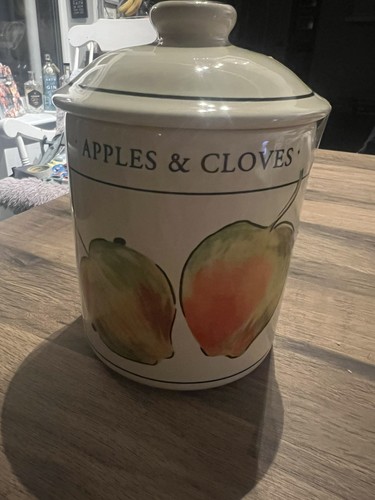 Vintage rayware storage jar - vintage,