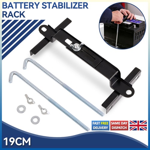 Car battery hold down clamp - battery,