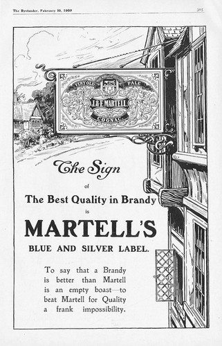 Martell blue and - martell's, silver