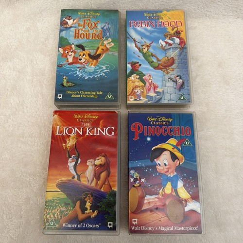 Disney classics vhs bundle - vhs,