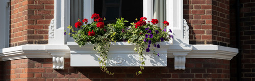 Fibreglass wood effect window