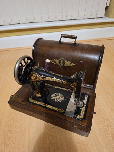Vintage antique singer sewing - singer,