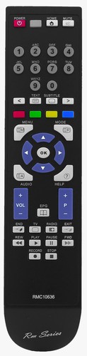 Series remote control fits - rm,