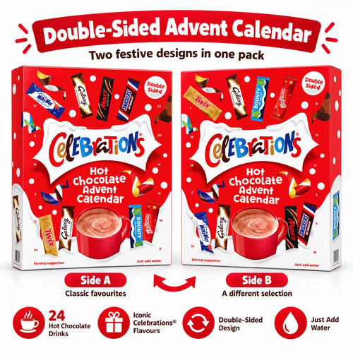 Celebrations hot chocolate - hot,