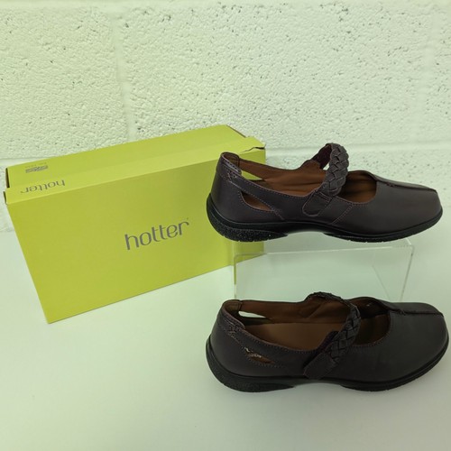 Hotter shake leather shoes - hotter,