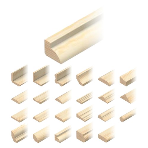 Pine moulding beading wooden - beading,